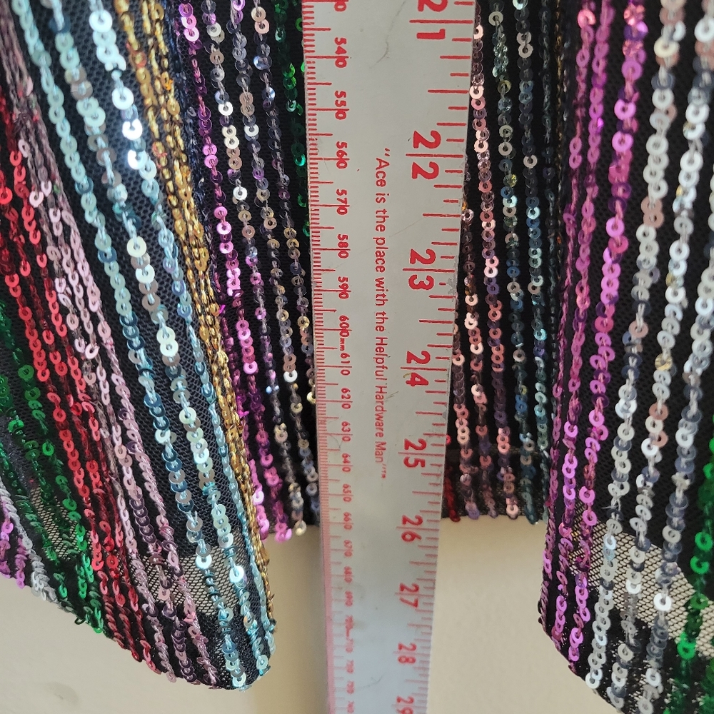 INC International Concepts | Sequin Sexy Tank Top Blouse Large NWOT - Picture 7 of 8